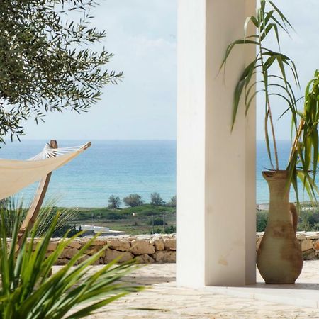 Le Gioie - Villa Macchia Mediterranea - Splendida Villa Vista Mare Immersa Nel Verde Torre Pali Exterior foto