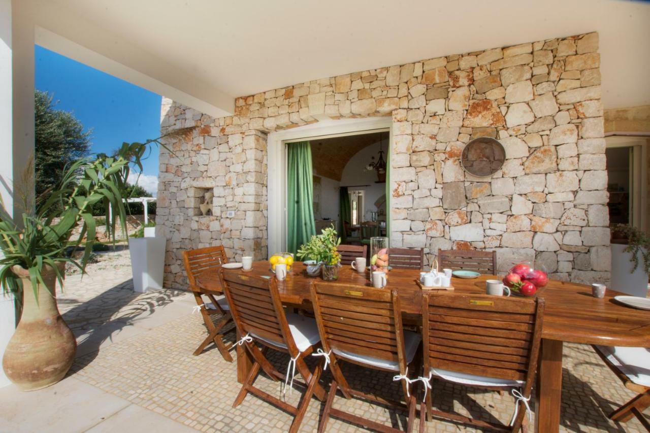 Le Gioie - Villa Macchia Mediterranea - Splendida Villa Vista Mare Immersa Nel Verde Torre Pali Exterior foto