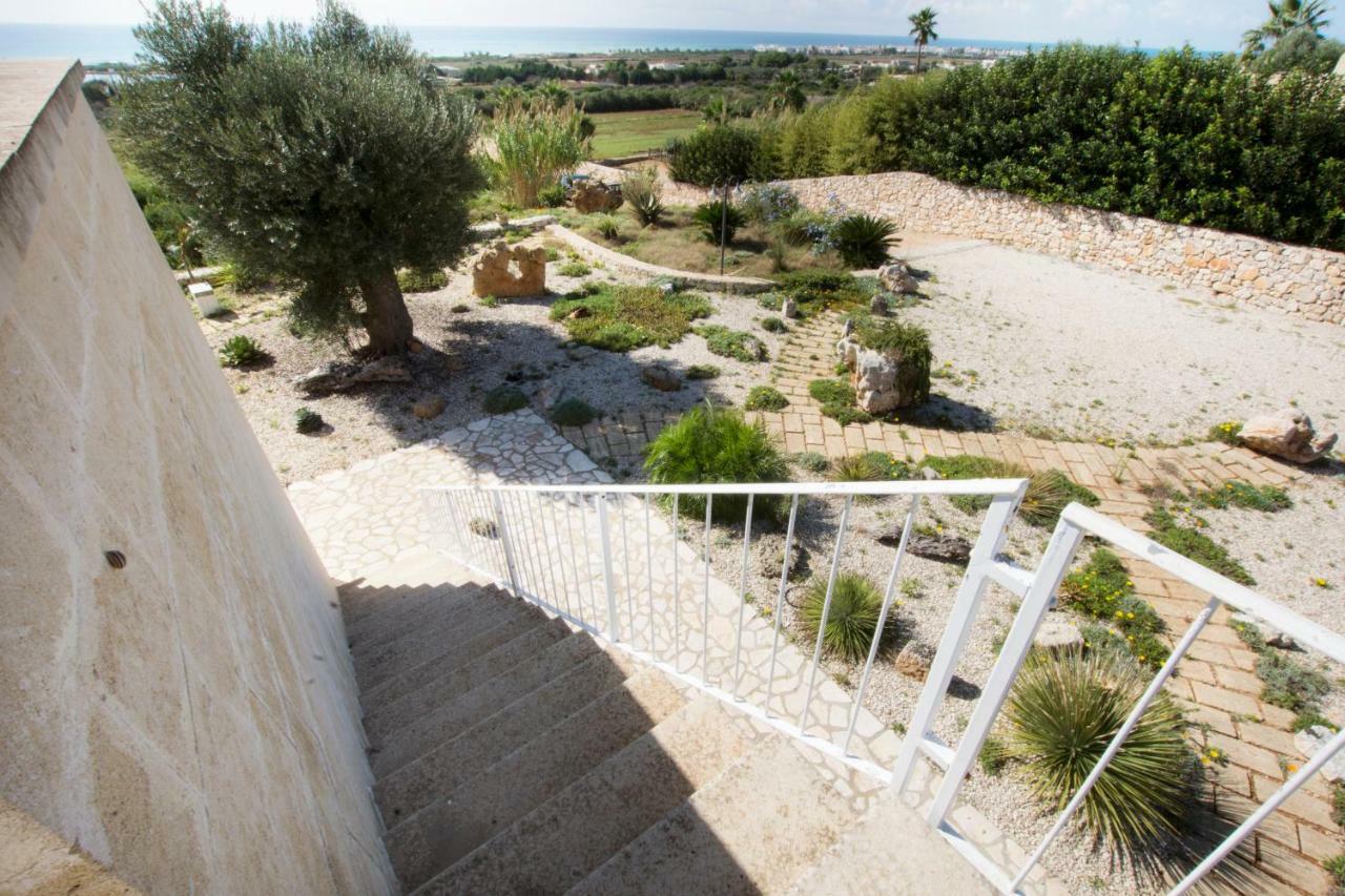 Le Gioie - Villa Macchia Mediterranea - Splendida Villa Vista Mare Immersa Nel Verde Torre Pali Exterior foto